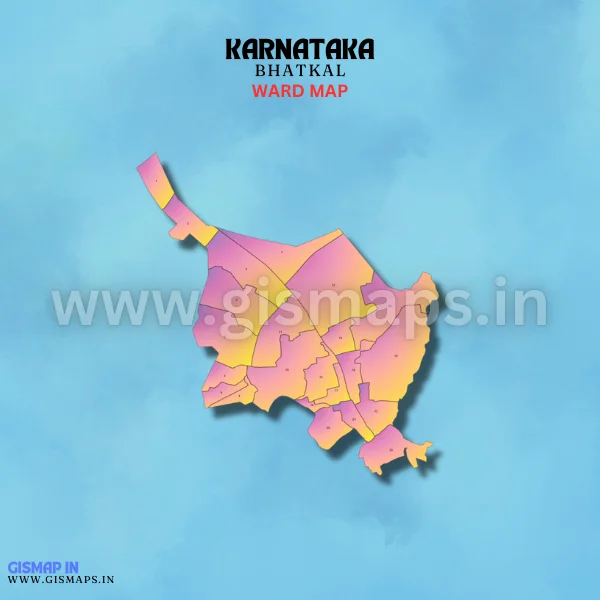 Bhatkal Ward Map (Karnataka)